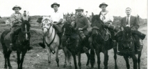 A caballo hacia Lieres, 1962